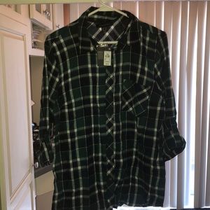 Green flannel
